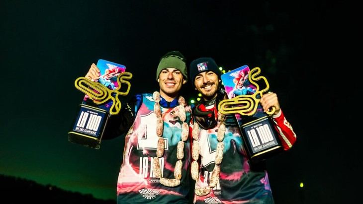 Bagnaia y Fernández se coronan en los 100 km de campeones