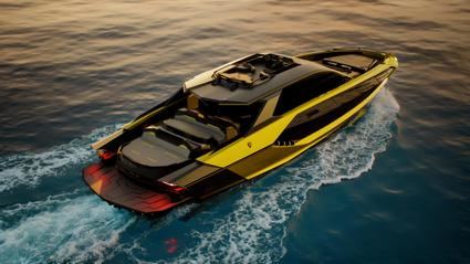 Lamborghini desvela su nuevo yate Tecnomar de 30 metros en Mónaco