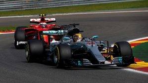 Hamilton no dio opción a Vettel