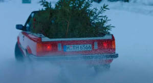 BMW nos felicita la Navidad con un M3 e30 pick-up