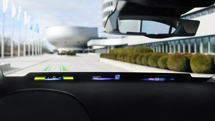 BMW revoluciona la conducción con su nuevo head-up display Panoramic Vision