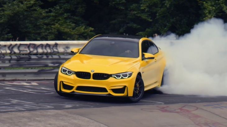 Este es el mejor vídeo del BMW M4 que verás en tu vida