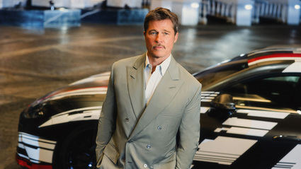 Brad Pitt y George Russell presentan el nuevo Mercedes-AMG GT 4 puerta