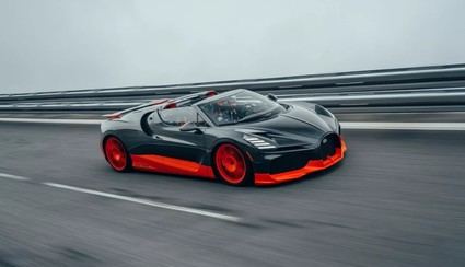 Bugatti W16 Mistral: El superdeportivo descapotable más rápido del mundo con 453.91 km/h