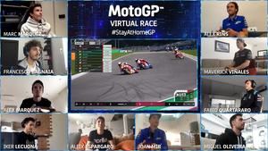 Alex Marquez gana la primera carrera virtual de MotoGP