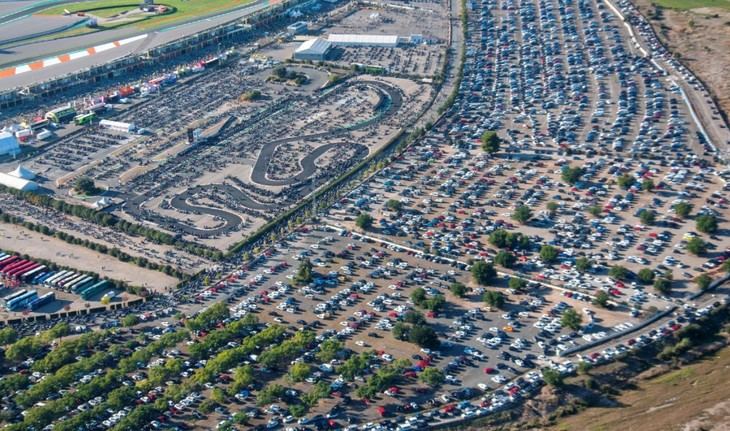 Dispositivo especial de tráfico para el Gran Premio de Valencia de MotoGP