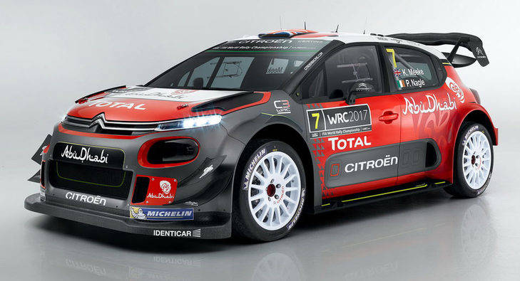 Citroen presenta su WRC para ganar el Mundial en 2017