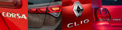 Enfrentados:Renault Clio, Opel Corsa, VW Polo y Hyundai i20