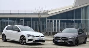 Comparativa: Mercedes AMG A 35 vs VW Golf R