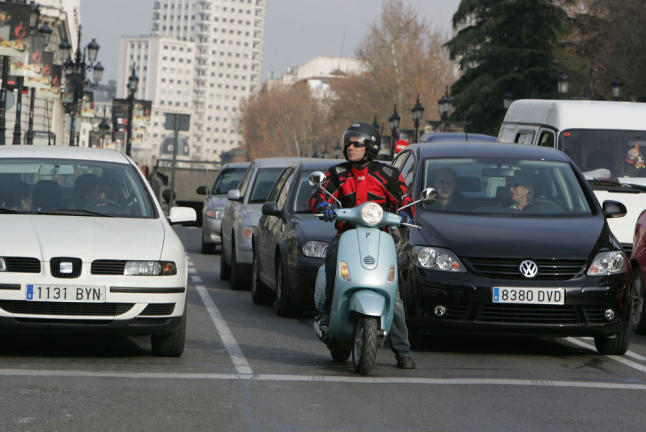 Restrincciones de trafico en el centro de Madrid