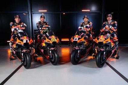 KTM desvela el diseño de sus motos para MotoGP 2025