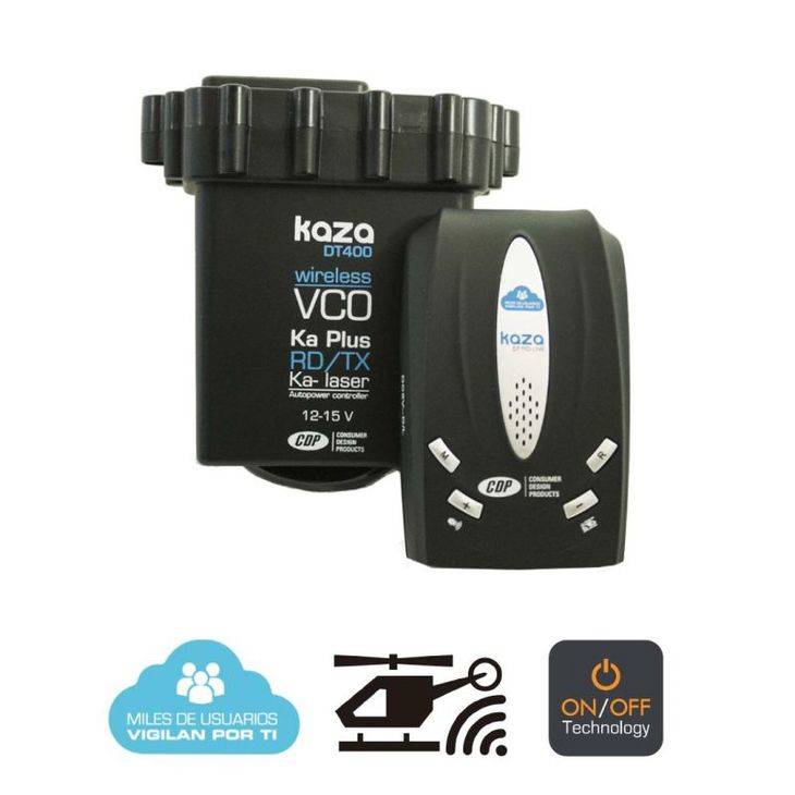 El 'quita-multas': nuevo antiradar Kaza Twin Live