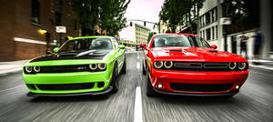 Impresionantes los Dodge Charger y Challenger Hellcat