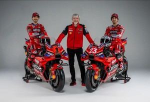 Ducati Lenovo Team presenta las Desmosedici GP para MotoGP 2024