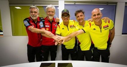El VR46 Racing Team extiende su alianza con Ducati hasta 2029