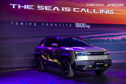 OMODA X: el SUV futurista de casi cinco metros que quiere salir del asfalto y ver en la oscuridad