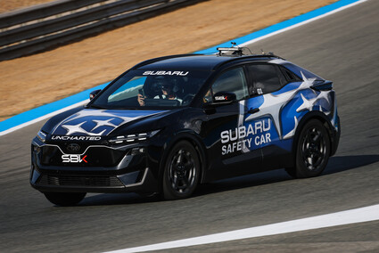 Subaru tiene un nuevo SUV eléctrico de 343 CV y lo ha llevado al Mundial de Superbike