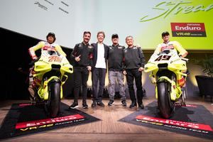 Presentación de la nueva temporada de MotoGP del Pertamina Enduro VR46 Racing Team