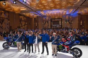 Yamaha MotoGP desvela su nueva montura V4 en Indonesia