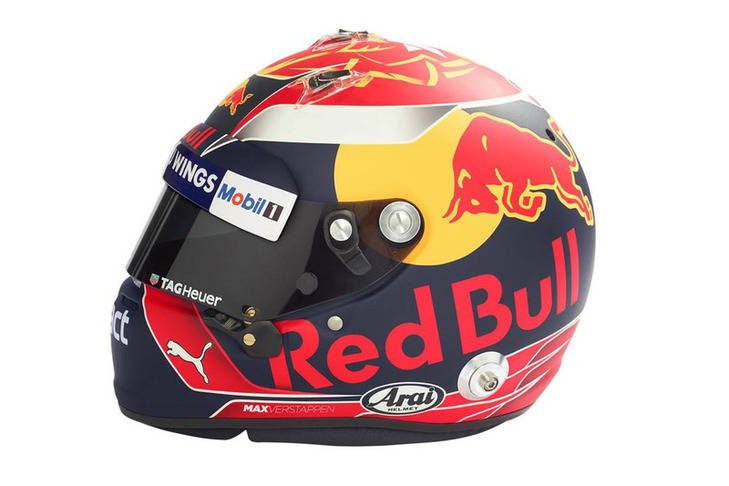 Max Verstappen nos enseña su nuevo casco