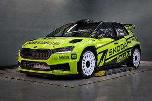 SKODA presenta el nuevo Fabia RS Rally2 para el Supercampeonato de España de Rallyes 2023