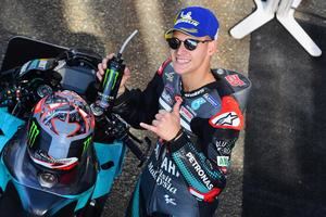 Quartararo brilla en su país y logra la pole en Le Mans