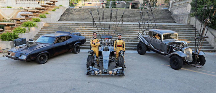 El equipo Lotus de F1 se viste de 'Mad Max'