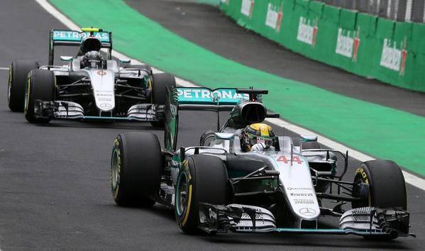 Hamilton sacó una décima a Rosberg