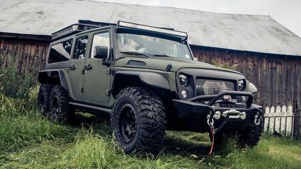 G.Patton Tomahawk, la replica del Mercedes G63AMG