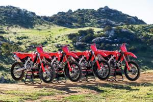 Honda presenta la gama CRF con importantes actualizaciones para 2025