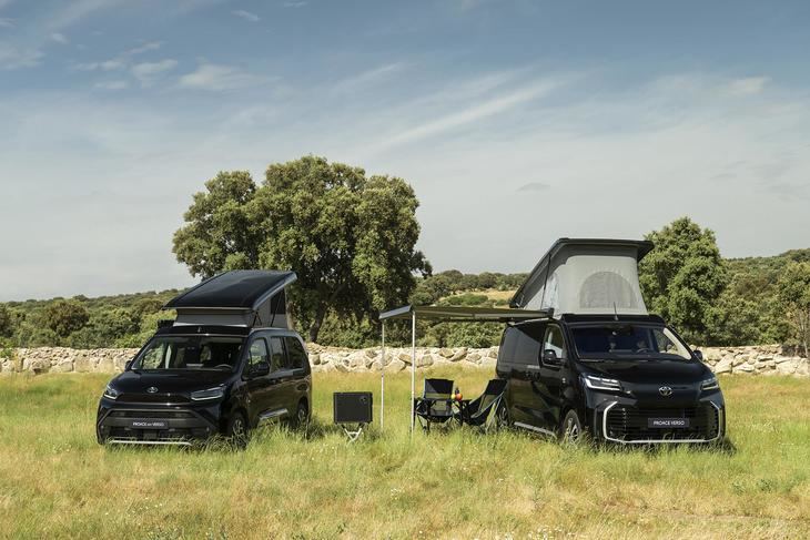 Descubre la versatilidad de la Toyota PROACE VERSO CAMPER y MiniCAMPER para tus aventuras al aire libre
