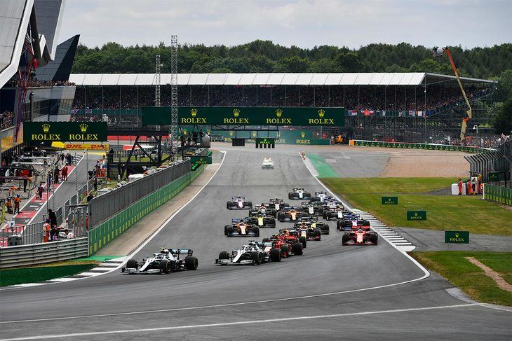 GP de Gran Bretaña F1 2020: Horarios y neumáticos
