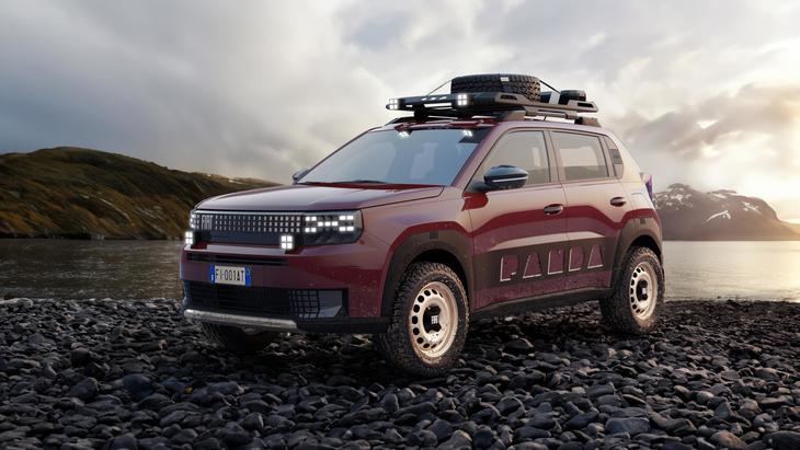 FIAT Grande Panda 4x4: un homenaje moderno al icónico modelo de 1983