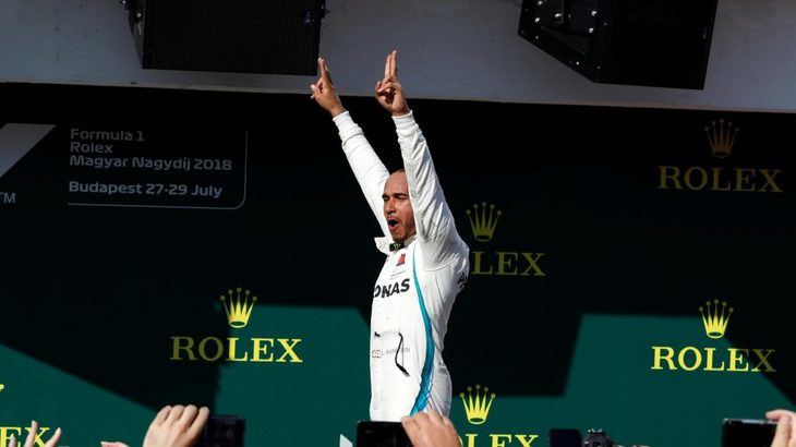 GP de Hungría: Hamilton gana en territorio Ferrari