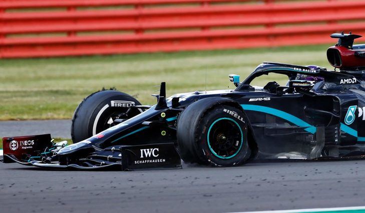 GP de Gran Bretaña F1 2020: Hamilton gana con una rueda pinchada