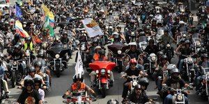 Más de 1.500 Harley-Davidson recorrerán las calles de Madrid