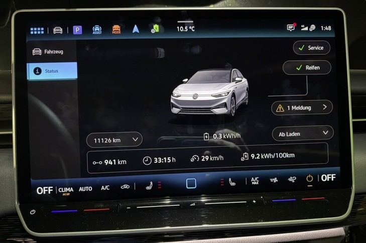 El ID.7 Pro S logra 941 km de autonomía con una sola carga de batería
