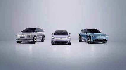 Volkswagen desvela tres nuevos prototipos eléctricos en Shanghái