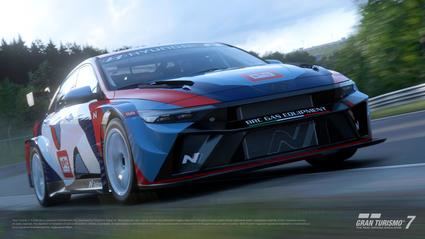 El Hyundai ELANTRA N TCR se unirá a Gran Turismo 7 como nuevo vehículo en el popular juego de carreras