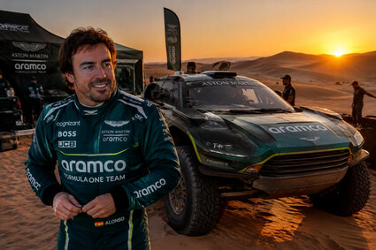 Fernando Alonso vuelve al Dakar 2027 con Aston Martin y Marc Coma
