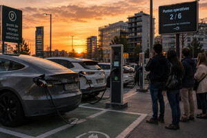 Casi 18.000 puntos de recarga para coches eléctricos no funcionan en España: este es el problema