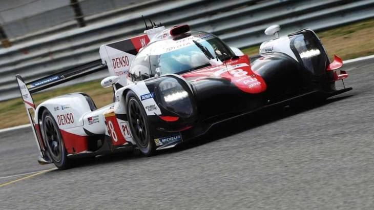 Alonso hace el mejor tiempo con Toyota