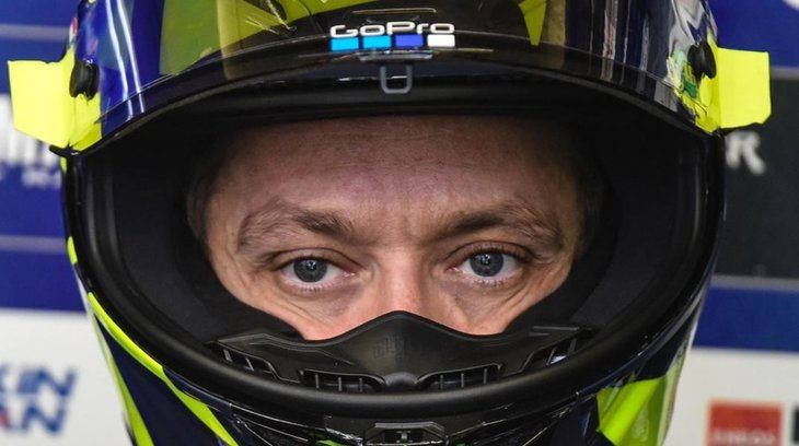 Valentino Rossi positivo en Covid-19, se perderá de momento la primera carrera de Aragón