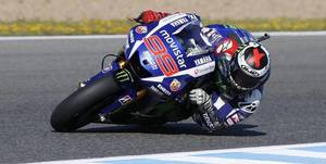 Jorge Lorenzo pone su "pica" en Jerez