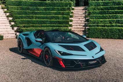 Lamborghini Fenomeno Roadster: el descapotable híbrido de 1.080 CV del que solo existirán 15 unidades