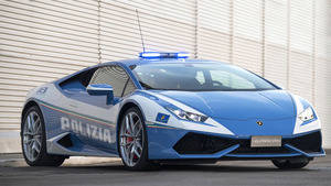 Lamborghini dona un Huracán a la policía