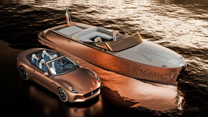 Navega con estilo: Maserati y su nueva joya náutica