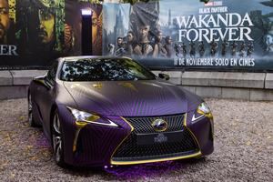 Lexus de nuevo con Marvel Studios para la nueva película de Black Panther