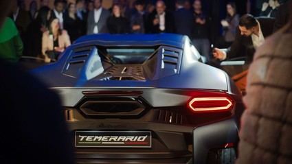 Lamborghini Temerario hace su debut en Lisboa