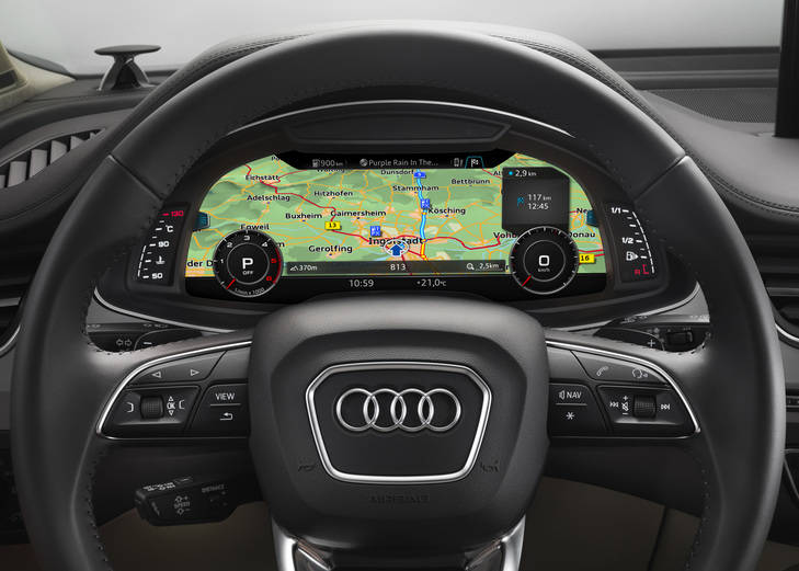 Los mapas de Audi en Full HD